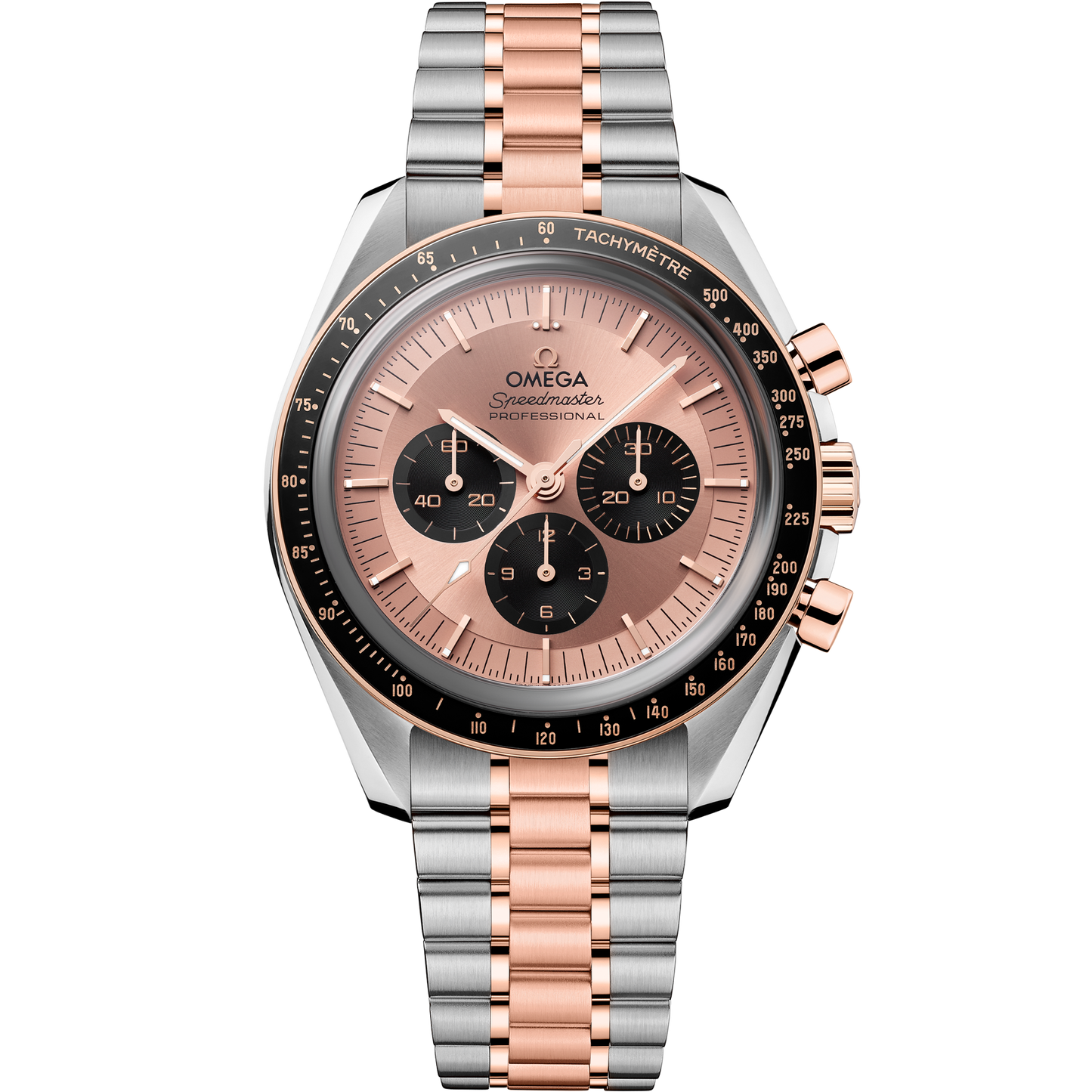 Speedmaster Moonwatch Professional 42 mm, steel - Sedna™ gold on steel - Sedna™ gold - 310.20.42.50.99.001