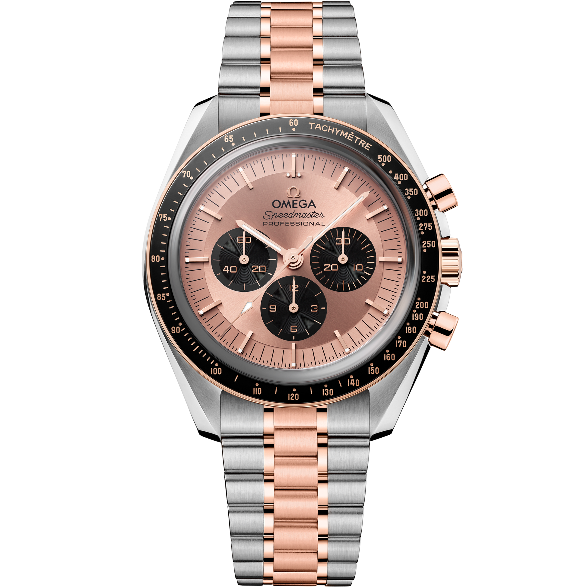 Speedmaster Moonwatch Professional 42 mm, steel - Sedna™ gold on steel - Sedna™ gold - 310.20.42.50.99.001