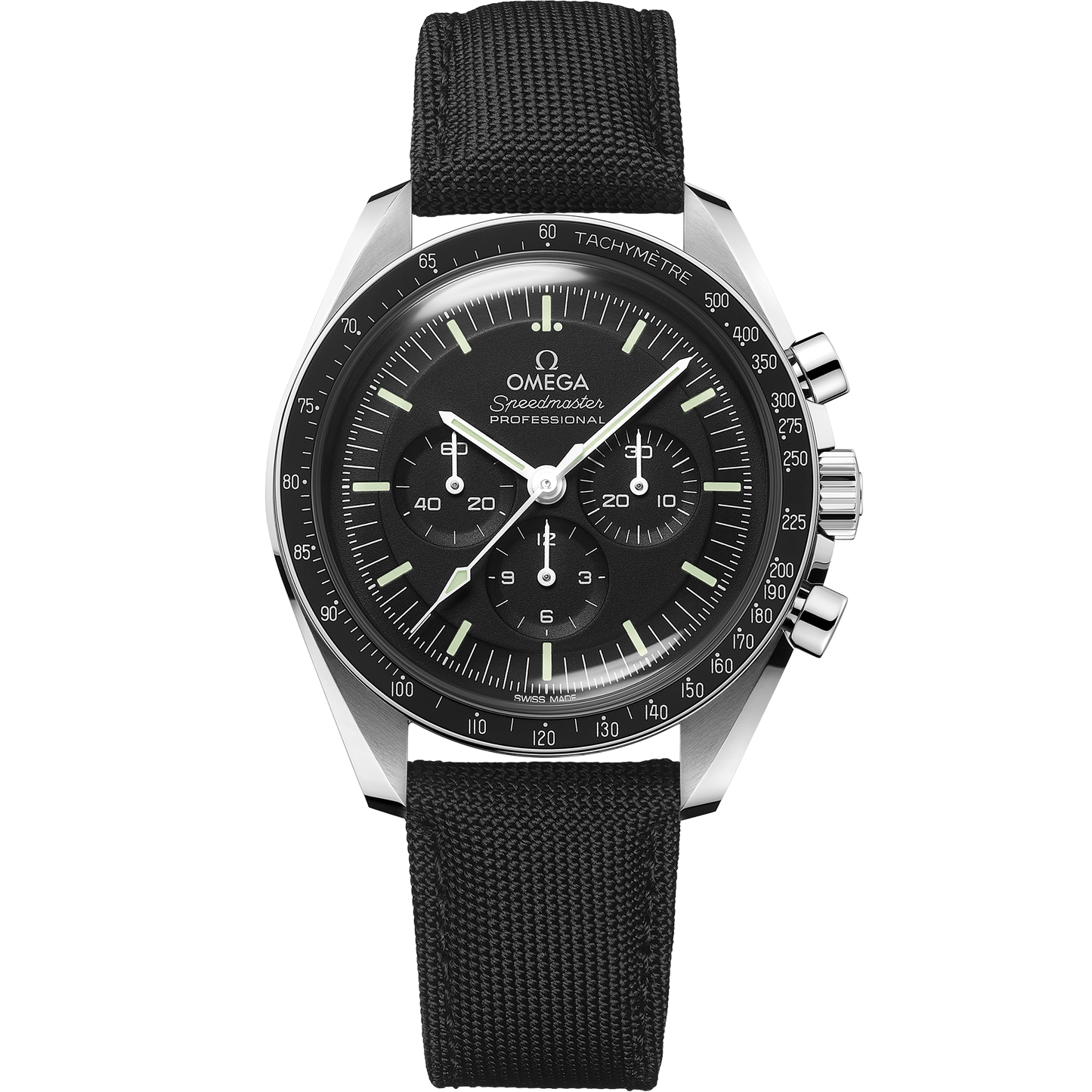 Speedmaster Moonwatch Professional 42 mm, steel on coated nylon fabric strap - 310.32.42.50.01.001