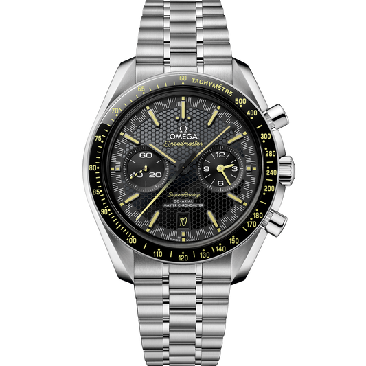 Speedmaster Super Racing 44.25 mm, steel on steel, Spirate - 329.30.44.51.01.003