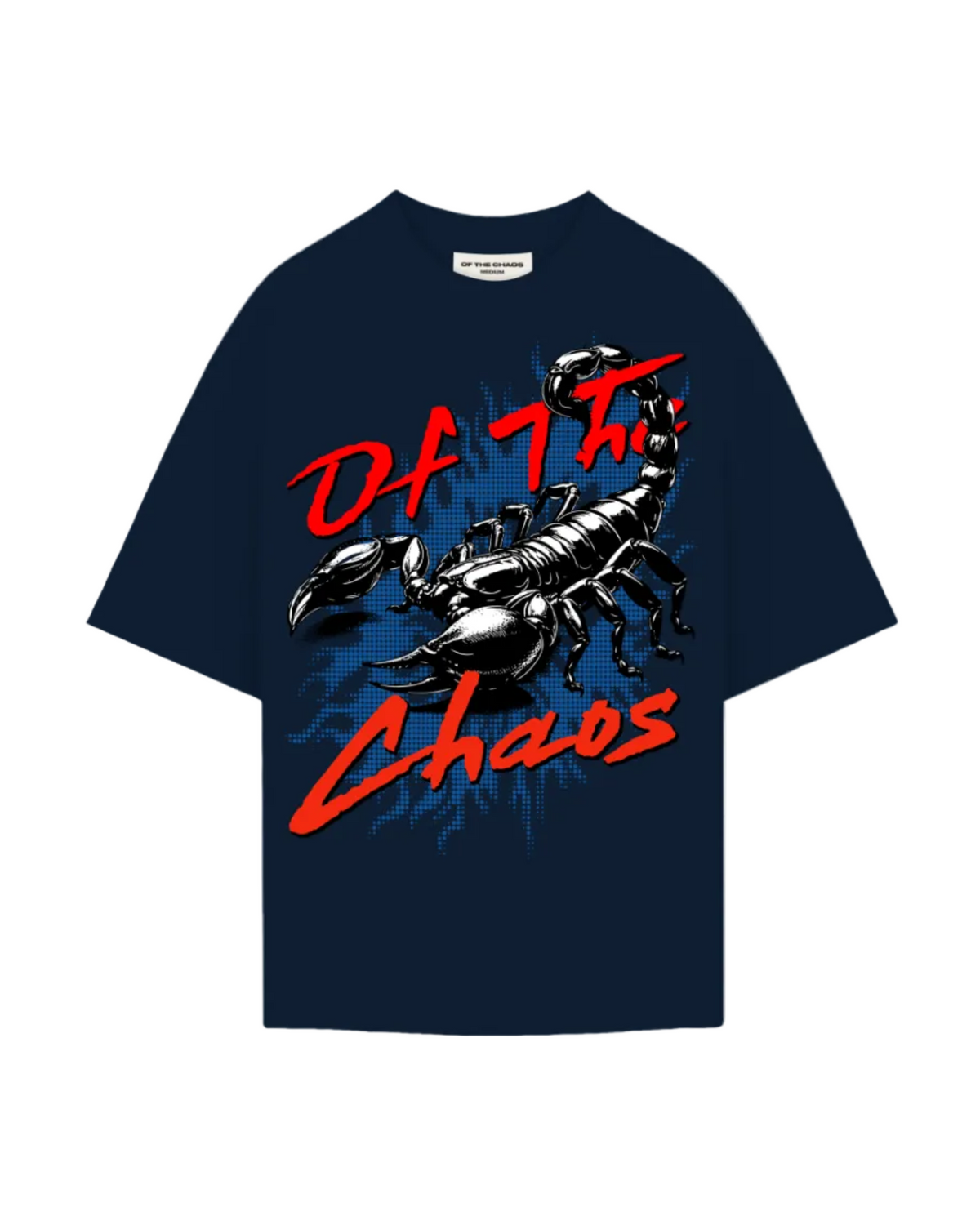 SCORPION 2.0 T-SHIRT - NAVY BLUE by Of The Chaos