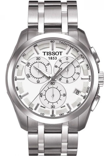 Men’s Tissot Couturier Chronograph T035.617.11.031.00 Quartz Watch - Zeuskicks