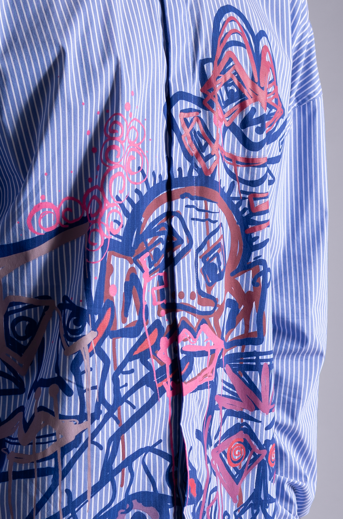 Diversity 2.1 Shirt (Pinstriped) by HUEMN
