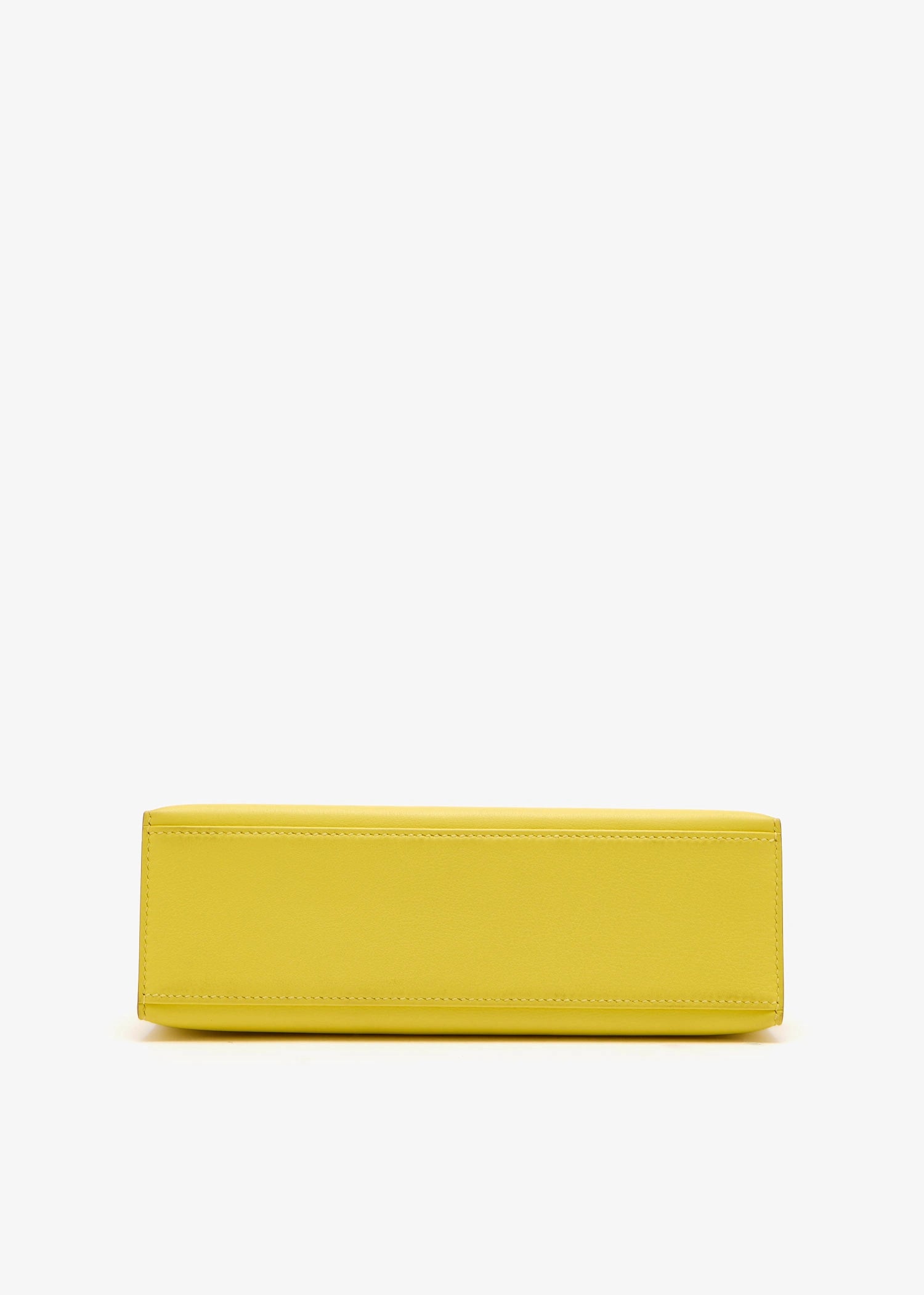 Hermès Kelly Pochette – Swift Leather in Yellow with Palladium Hardware - Zeuskicks