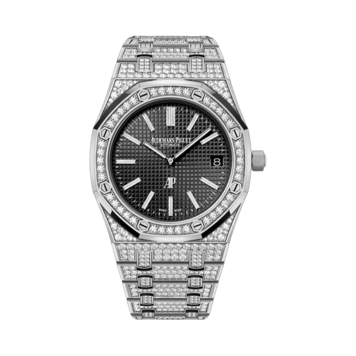 Audemars Piguet 15202BC.ZZ.1241BC.03 pre-owned watch — view 1
