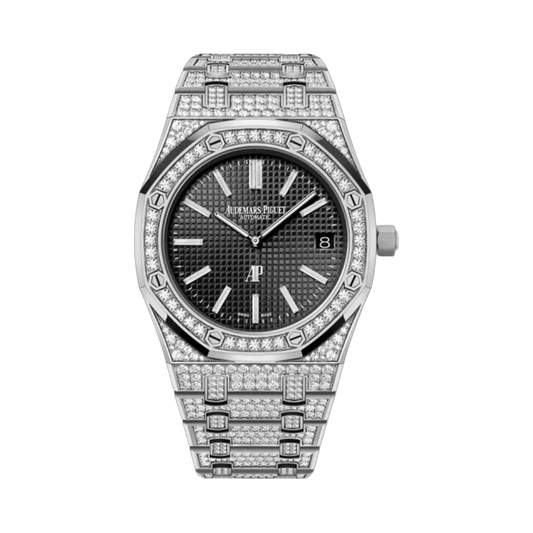 Audemars Piguet 15202BC.ZZ.1241BC.03 pre-owned watch — view 1