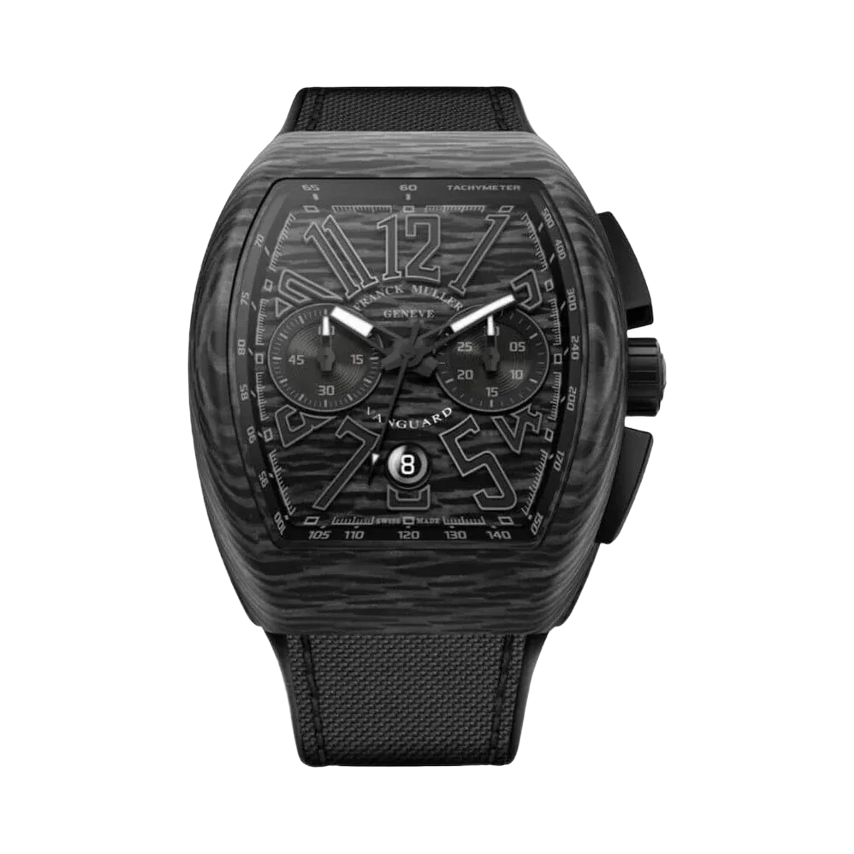 Franck Muller V 45 CC DT Carbon NR pre-owned watch — view 1