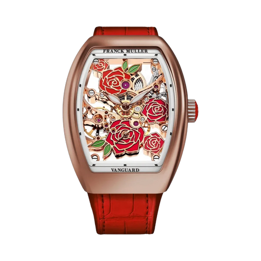 Franck Muller V 32 S6 SQT Rose 5N RG pre-owned watch — view 1