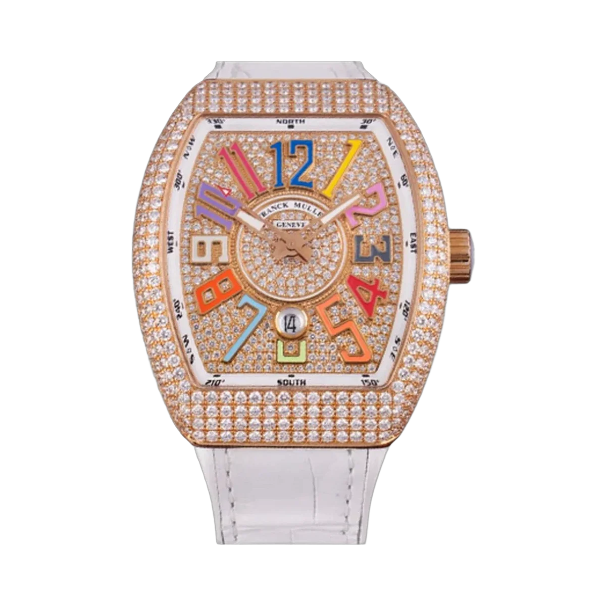 Franck Muller V 45 SC DT D CD COL DRM 5N VL pre-owned watch — view 1