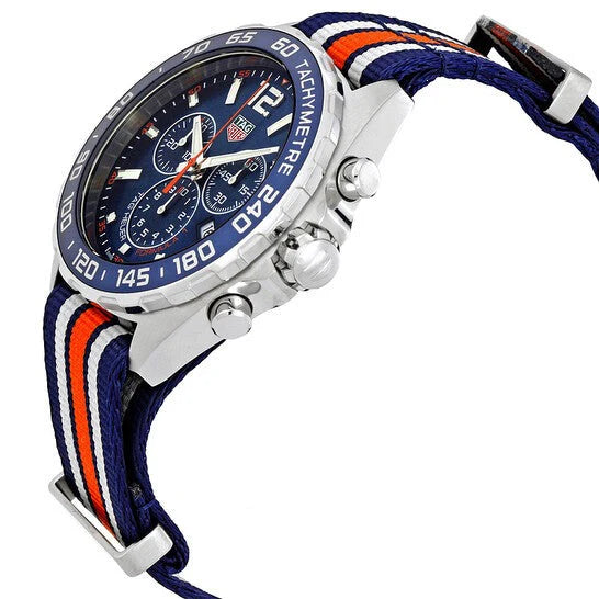 TAG Heuer Formula 1 Blue NATO Watch