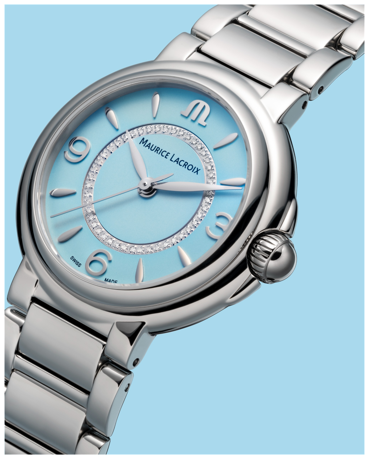 Women’s Maurice Lacroix Fiaba Diamond Special Edition FA1104-SS002-E20-1 Quartz Watch