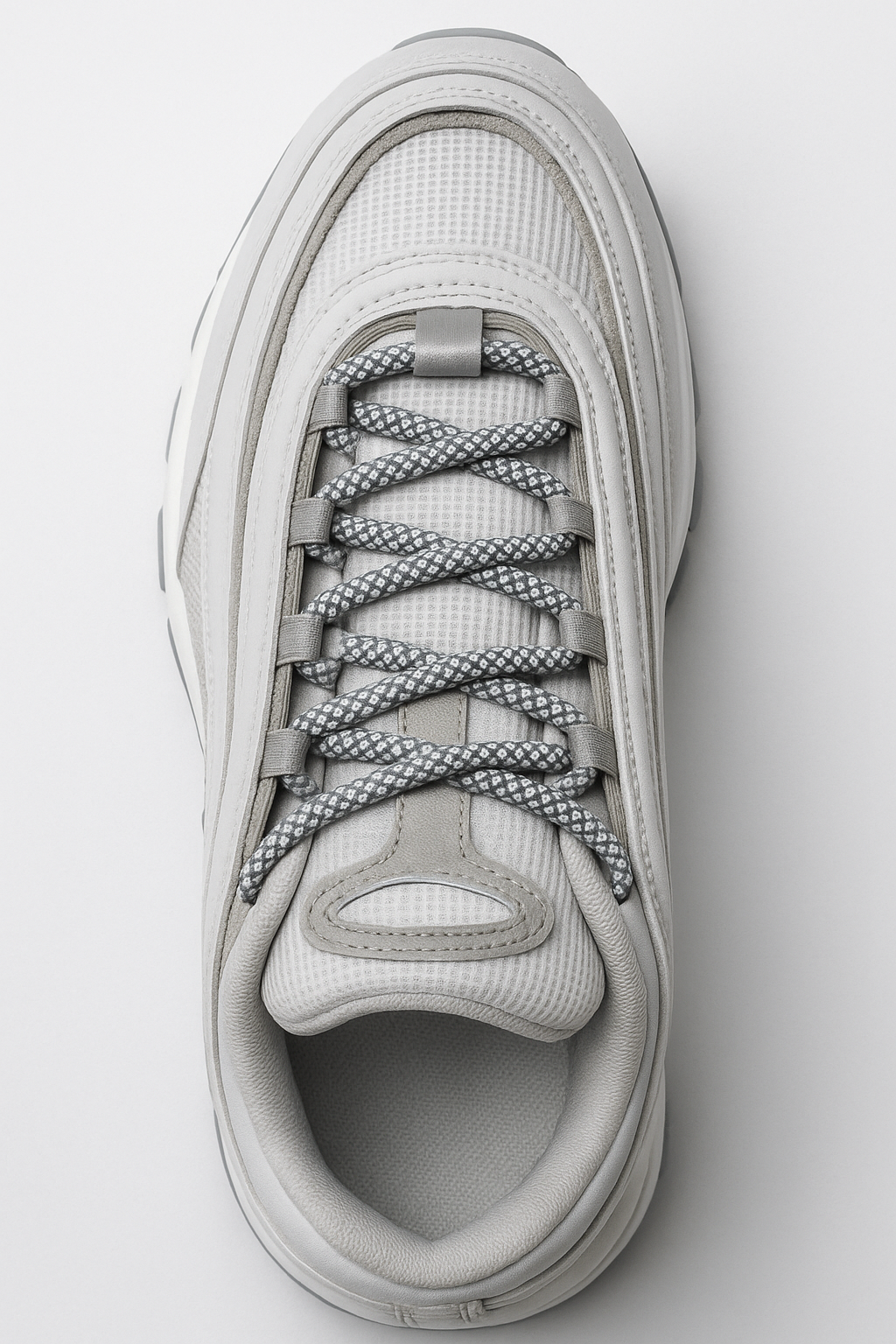Critical White Reflective Shoelaces | Yeezy Laces, Nike Laces By KNOTTY by KNOTTY