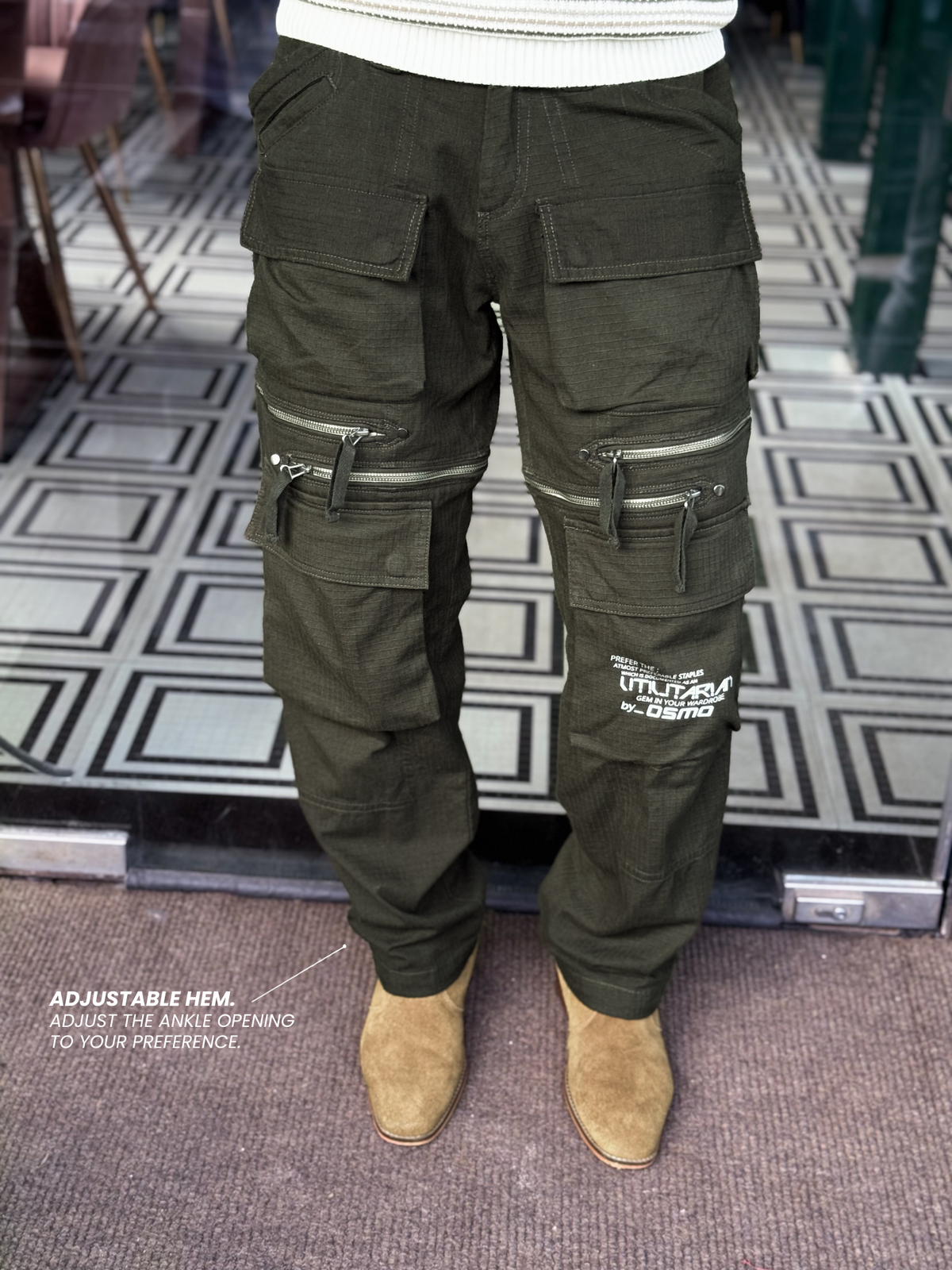 Expandable Length Cargo-Green by OSMO