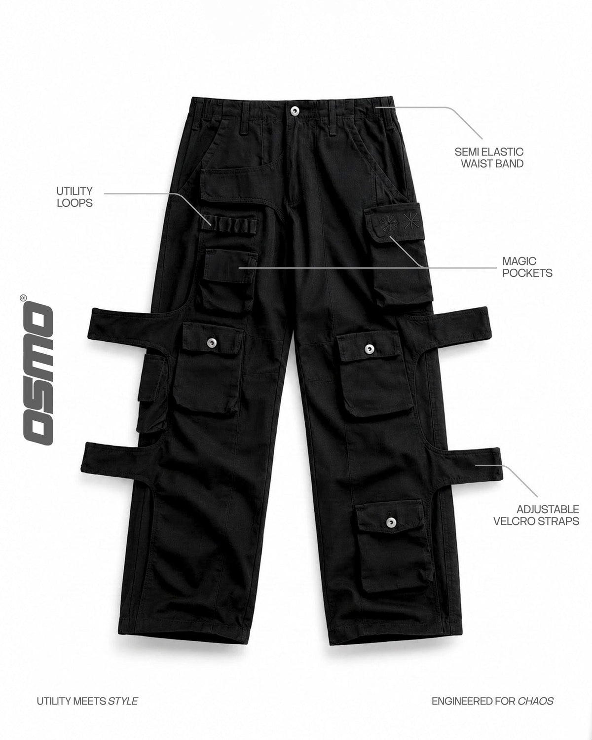 Velcro Shape Shifter Cargo by OSMO