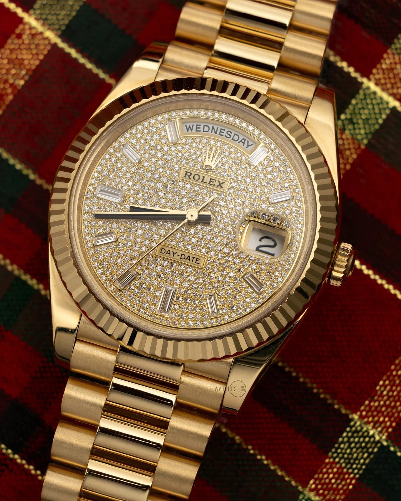 Men’s Rolex Day-Date 40 Ref. 228238 Yellow Gold Automatic Watch