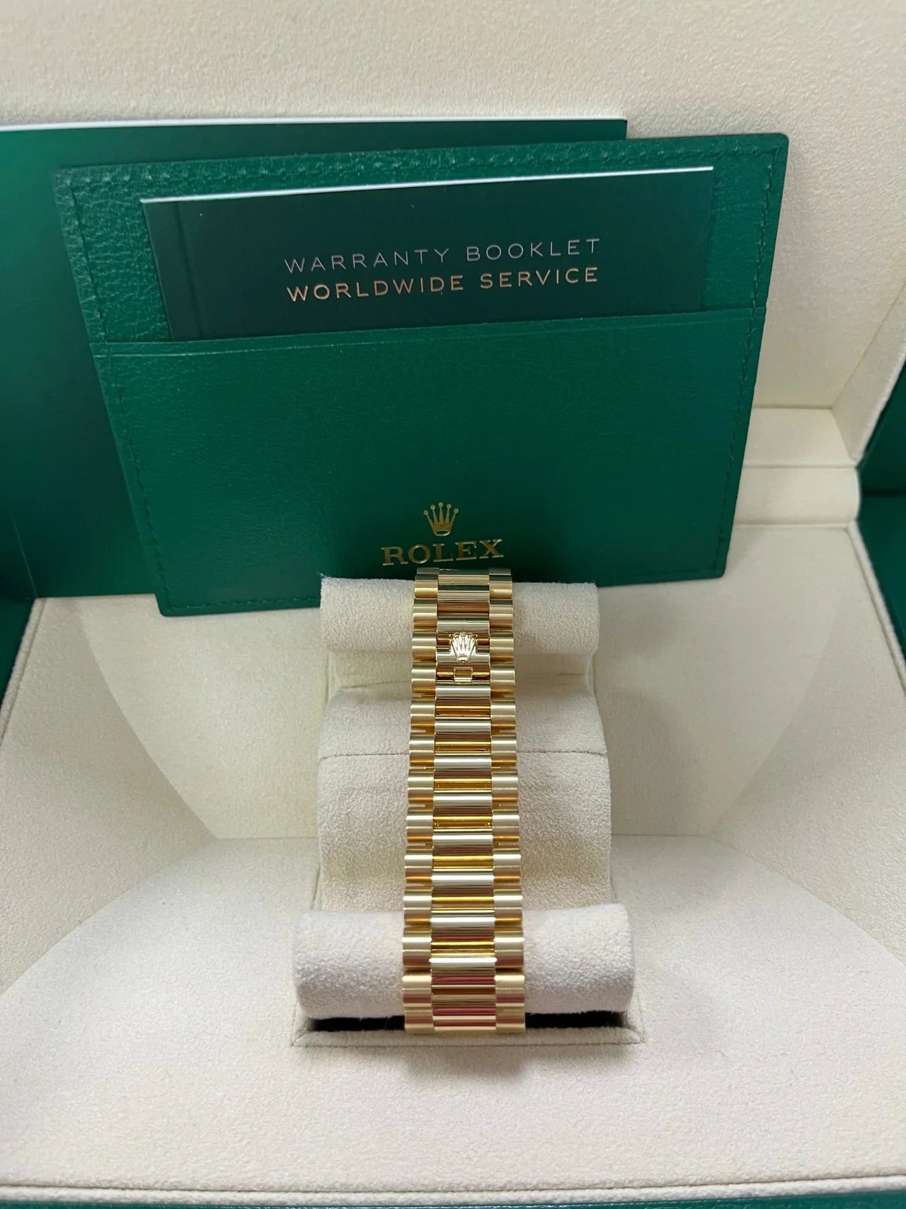 Men’s Rolex Day-Date 40 Ref. 228238 Yellow Gold Automatic Watch