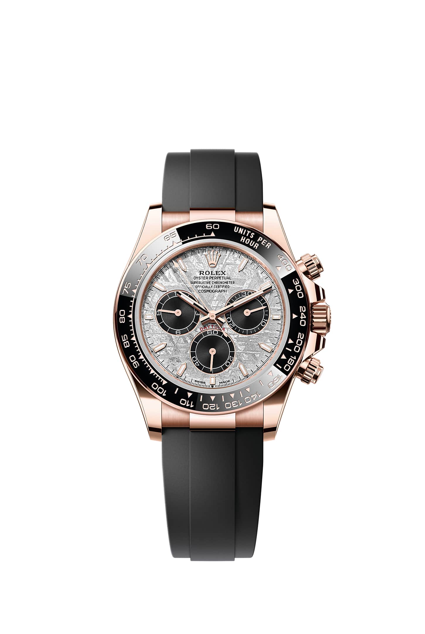 Rolex Cosmograph Daytona 126515LN-0008 Everose gold with meteorite and black dial