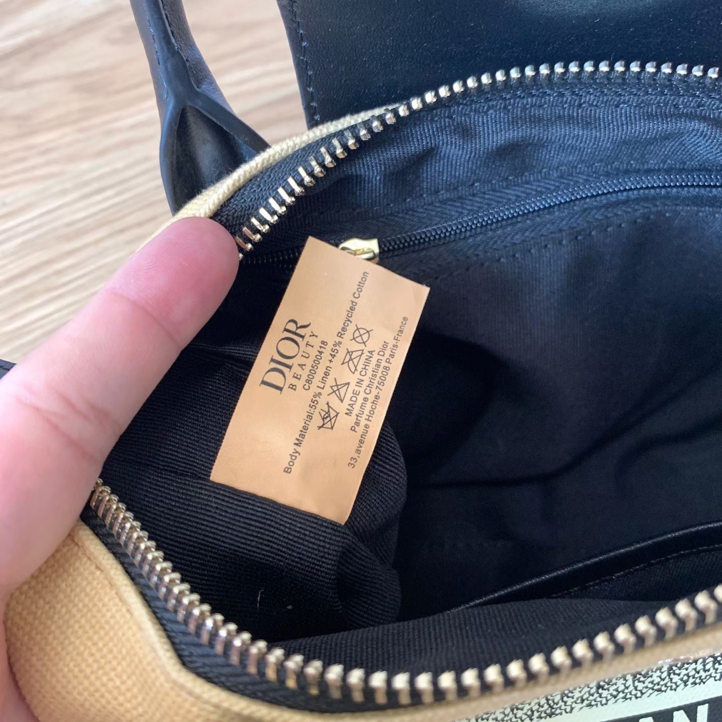 Christian Dior Cosmetic Pouch Clutch – Limited Edition