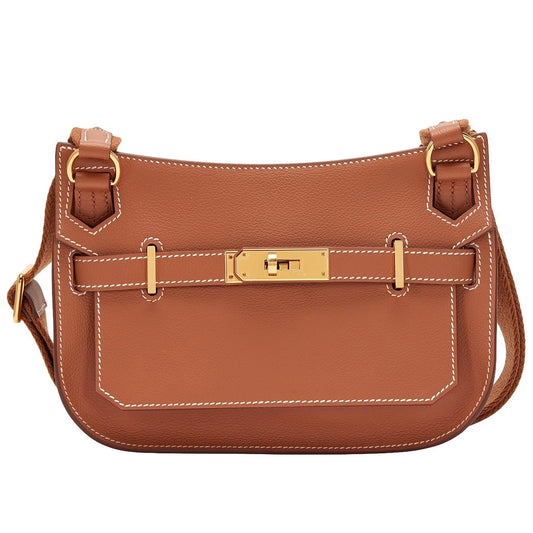 Hermès Mini Jypsiere – Gold Evercolor Leather with Gold Hardware - Zeuskicks