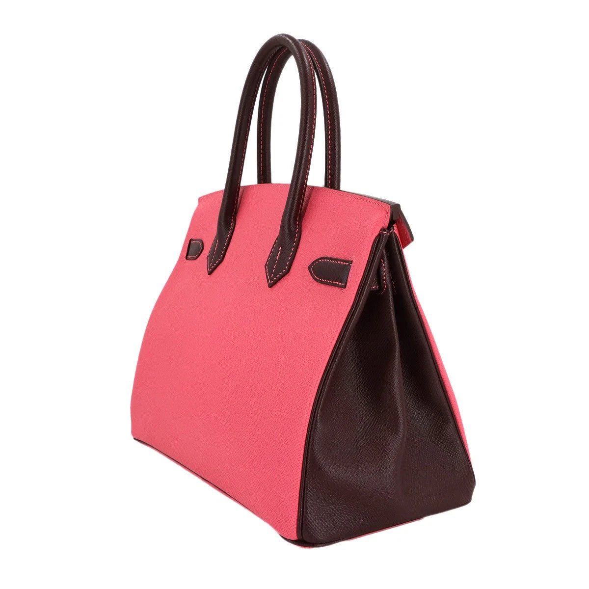 Hermès Birkin 30 SPO – Rose Azalée & Bordeaux Veau Epsom Leather - Zeuskicks
