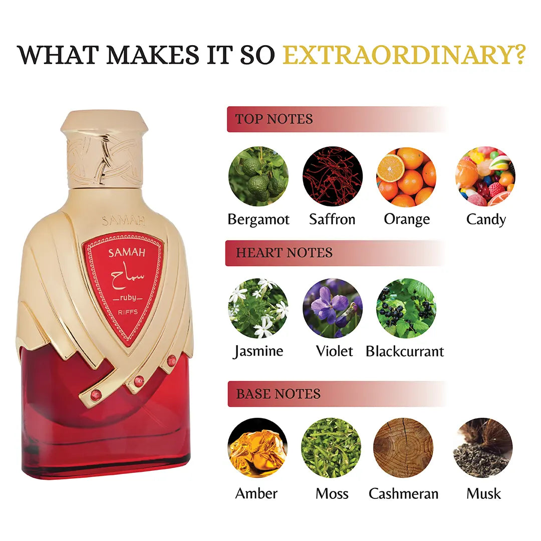 RiiFFS SAMAH RUBY 100 ML perfume official product image 4