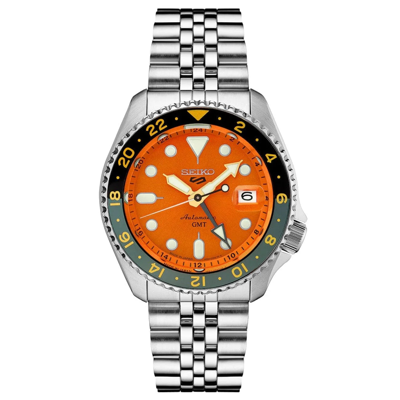 Men’s Seiko 5 Sports SSK005 Automatic GMT Watch