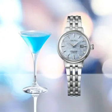 Women’s Seiko Presage Cocktail Time “Sky Diving” SRE007J1 Automatic Watch