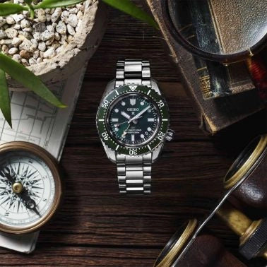 Men’s Seiko Prospex GMT 1968 “Marine Green” SPB381J1 Automatic Watch