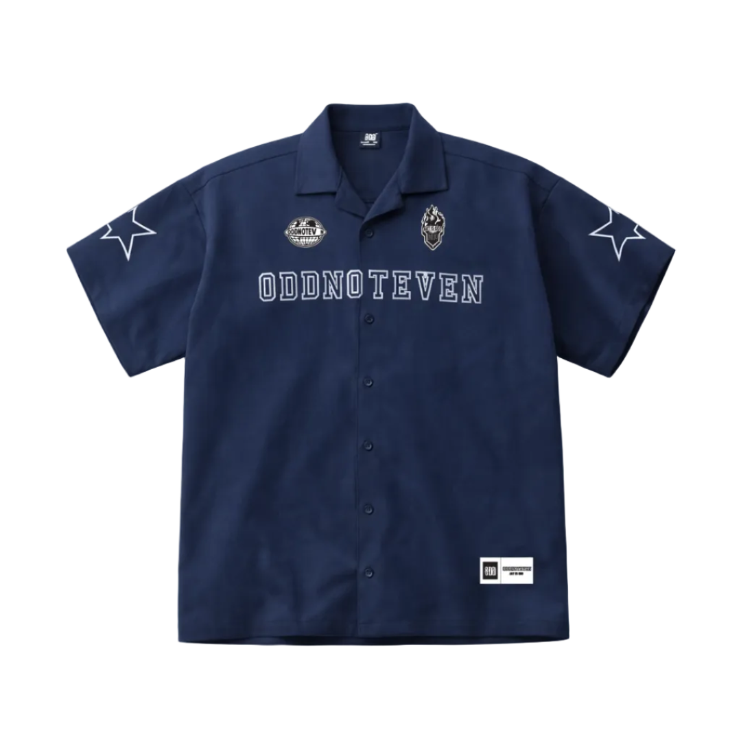Odd League Navy Blue Shirt by oddnoteven