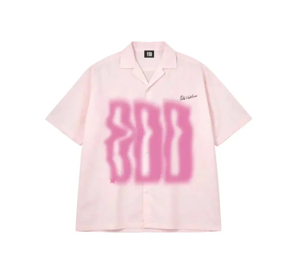 Odd Pink Linen Shirt by oddnoteven