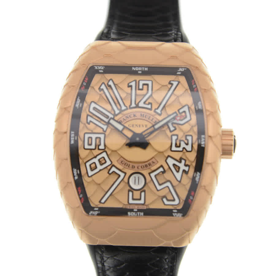 Men’s Franck Muller Vanguard V 45 SC DT Gold Cobra Automatic Watch