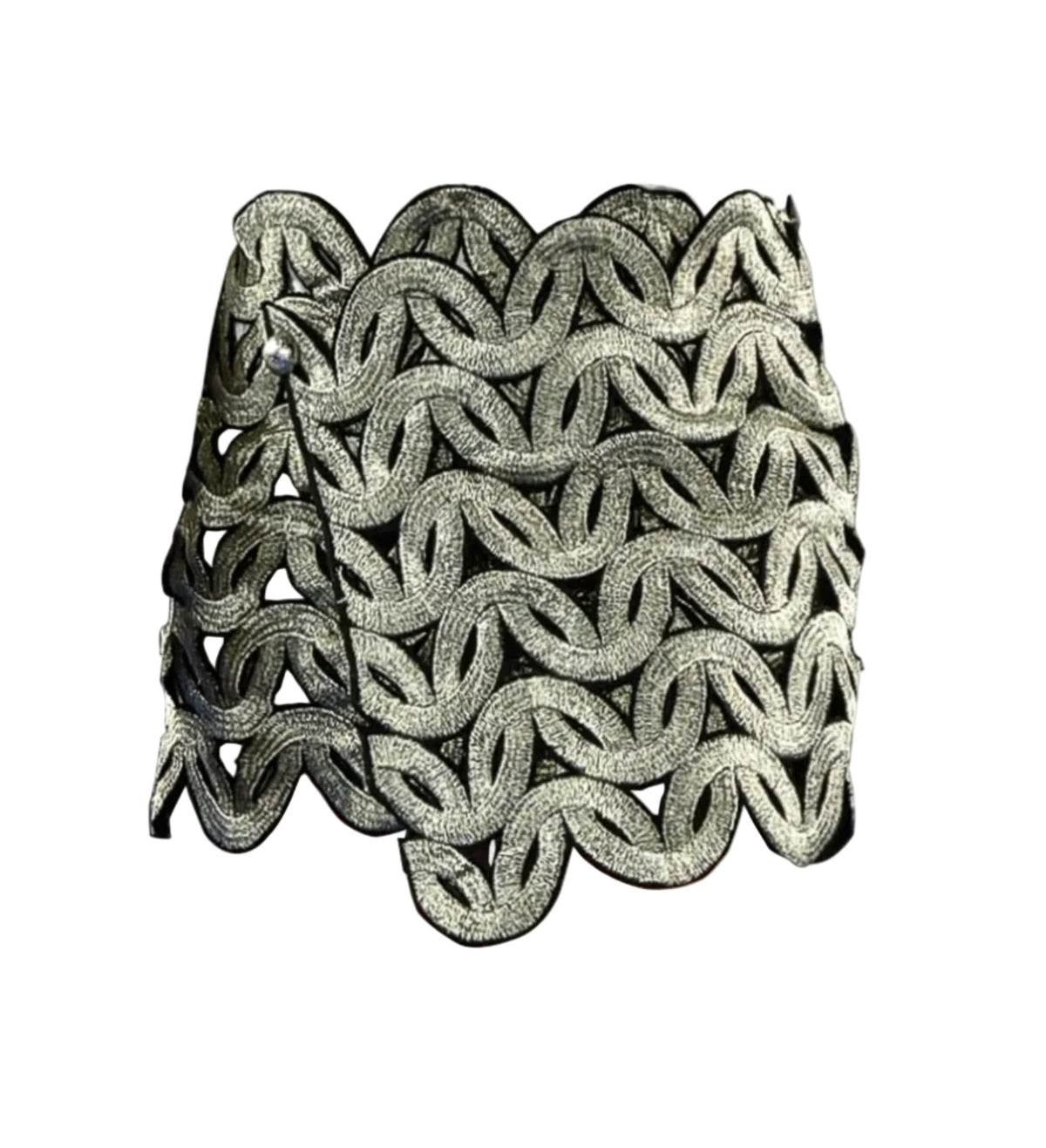 'Unbound II' Embroidery Applique Skirt by Cause & Effect