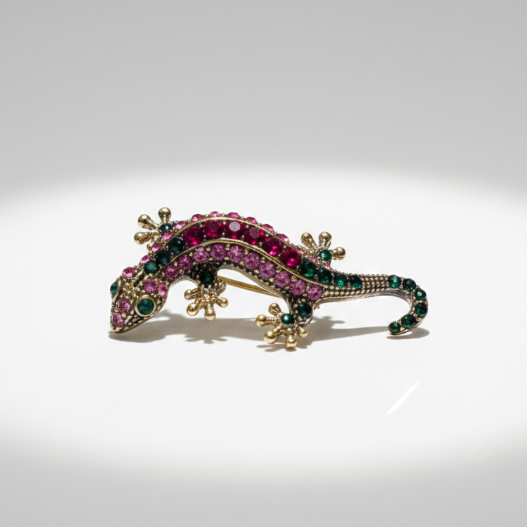 Gecko Jewel Sneaker Charm | Premium Shoe Charm for Nike, Jordan & Adidas By KNOTTY by KNOTTY