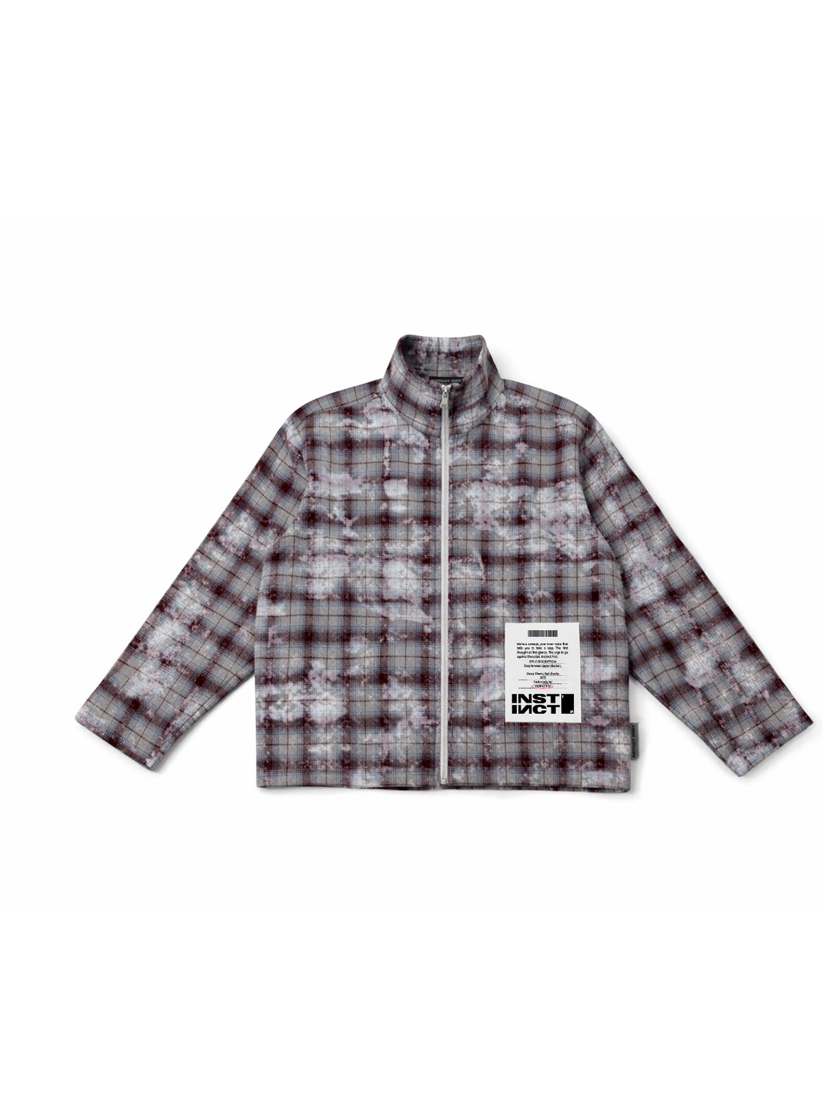 Solo Zipper Shirt - (Washed Maroon) by Instinct First