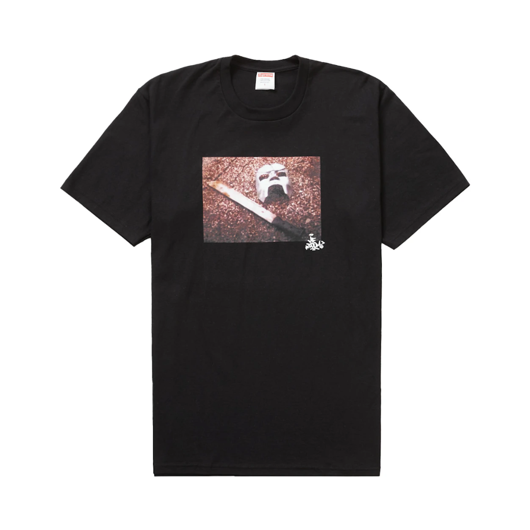 Supreme MF DOOM Tee Black by SUPREME