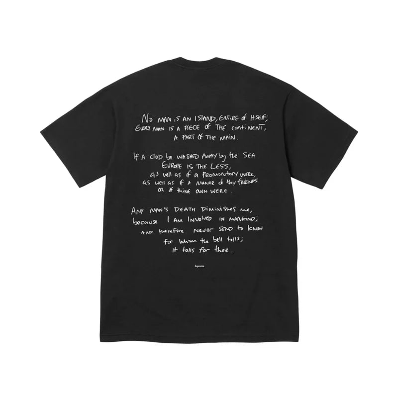 Supreme Corteiz Rules The World Tee Black