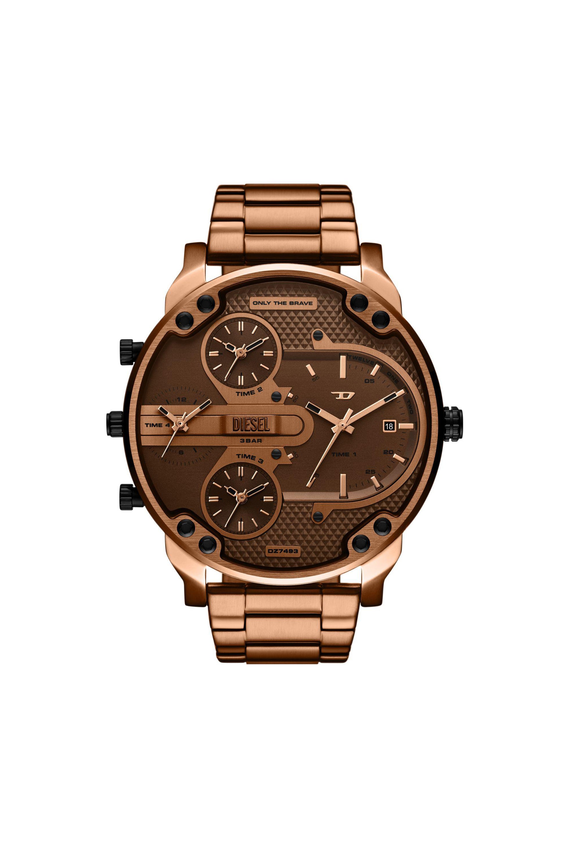 Brown Mr. Daddy Slim Brown Stainless Steel Watch