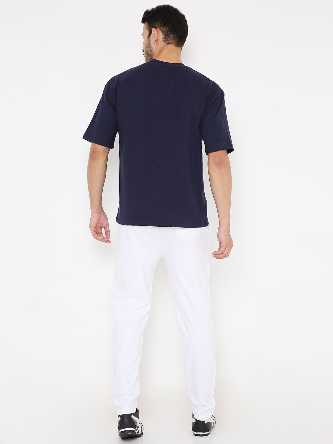 Blue Cage Oversized T-shirt - (Blue) by Instinct First