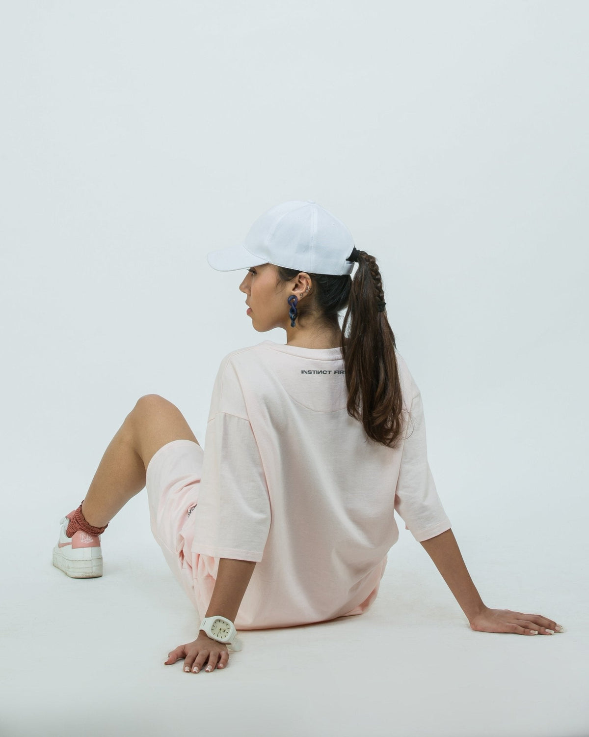 Oversized T-Shirt - (Euphoric Pink) by Instinct First