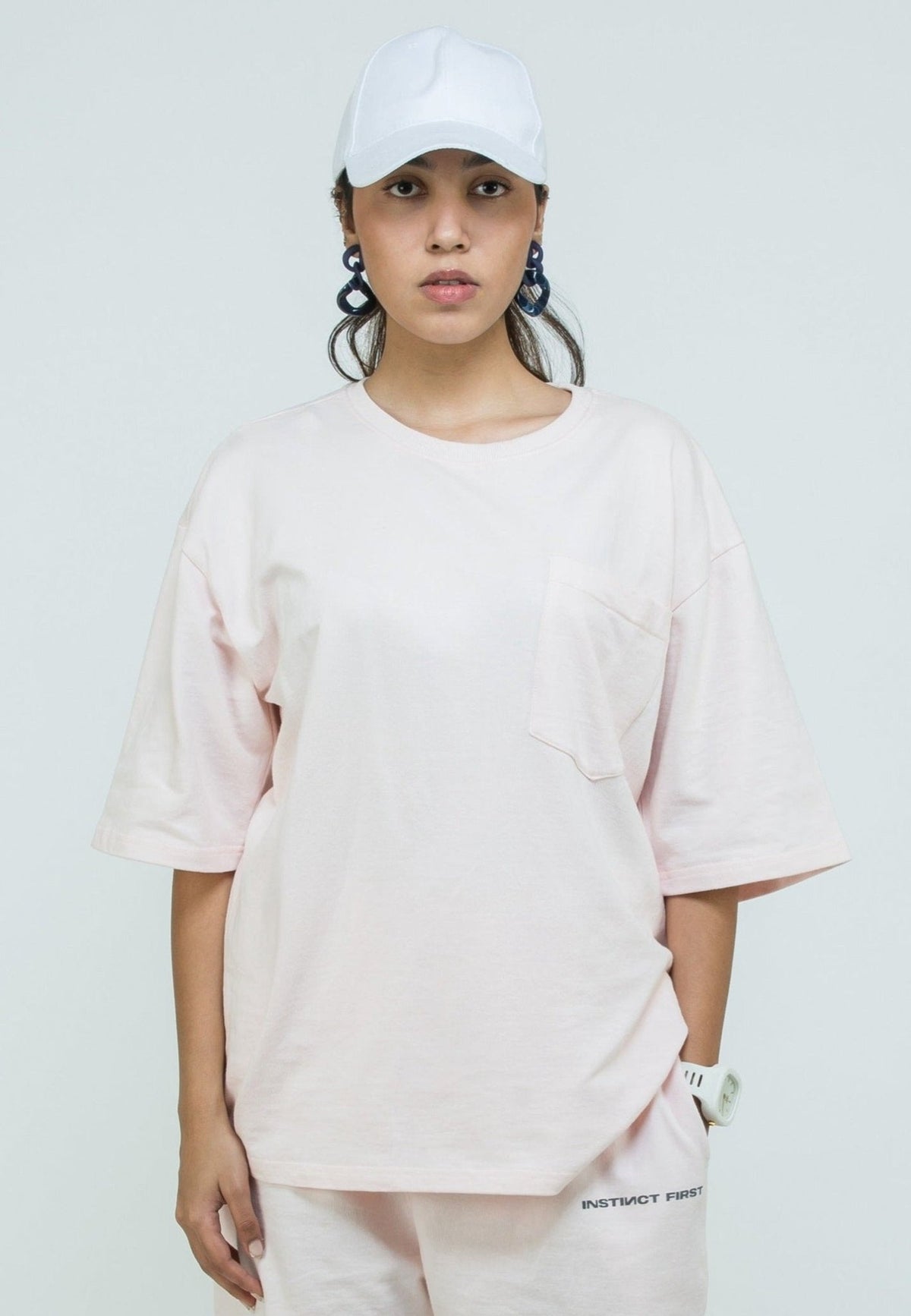Oversized T-Shirt - (Euphoric Pink) by Instinct First
