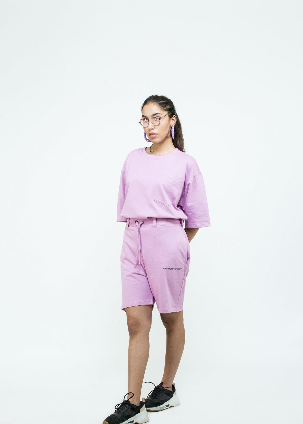 Oversized T-Shirt - (Lost Lilac) by Instinct First