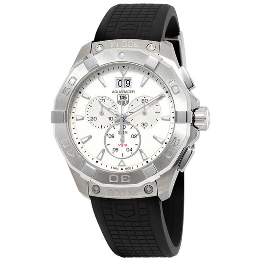 Tag Heuer Aquaracer Chronograph Silver Dial Watch