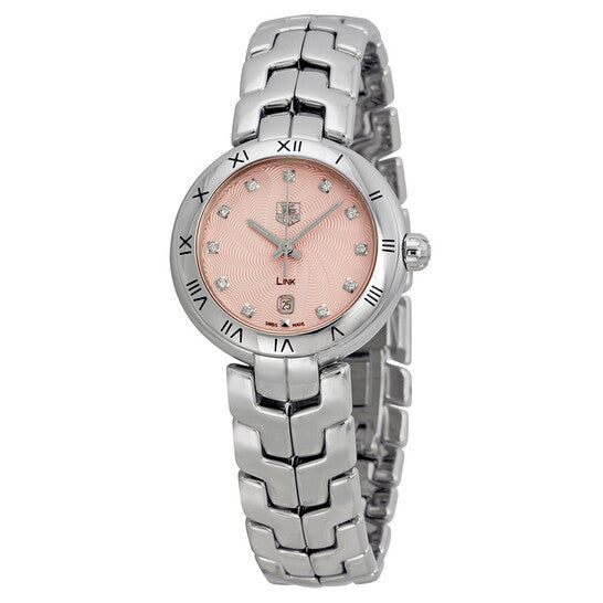 TAG Heuer Link Diamonds Pink Dial Watch