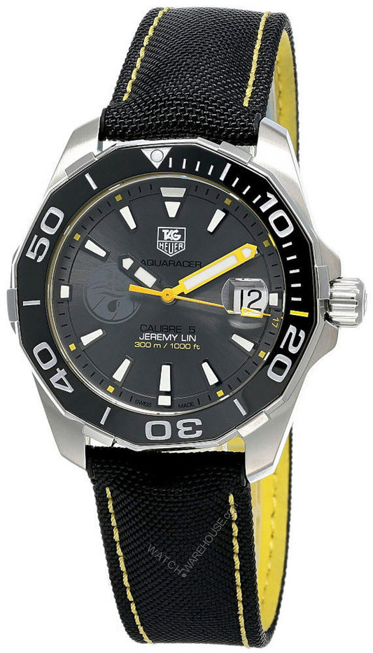 Tag Heuer Aquaracer Jeremy Lin Anthracite Automatic Watch