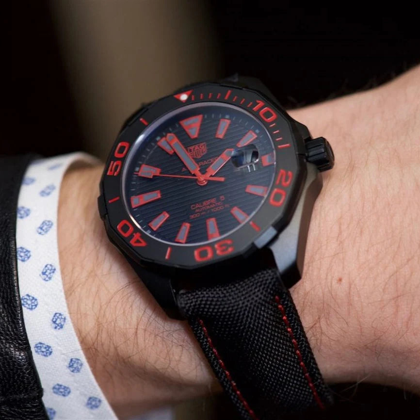 Tag Heuer Aquaracer Calibre 5 Black Dial
