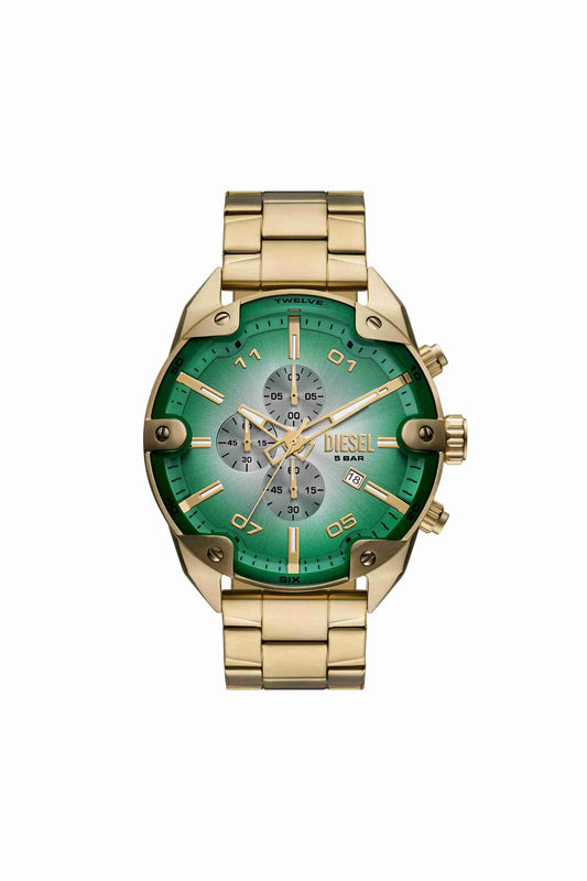 Gold DZ4685 - Spiked Stainless Steel Watch