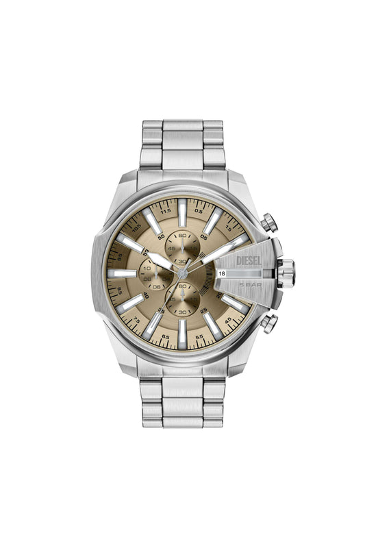 Mega Chief Slim Chronograph Stainless Steel Watch - DZ470200QQQ