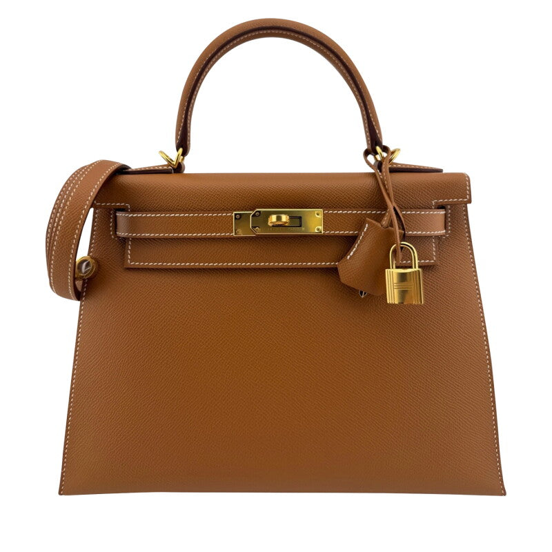 Reference only, different item: Hermes Gold Epsom Sellier Kelly 28 Gold Hardware, 2022; website photo 1