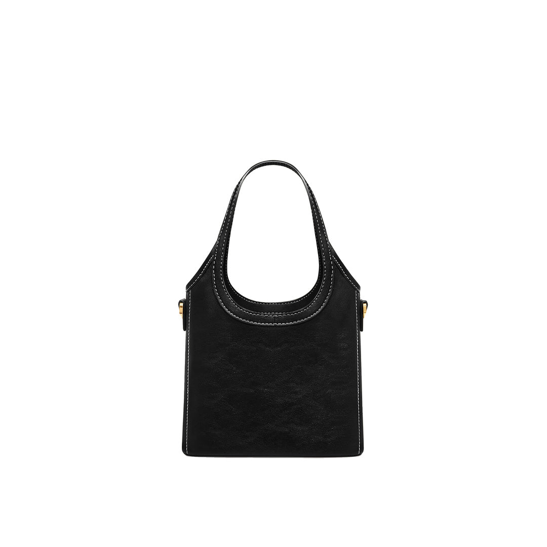 JW PEI Brooke Mini Belted Embellished Top Handle Bag - Black by JW PEI