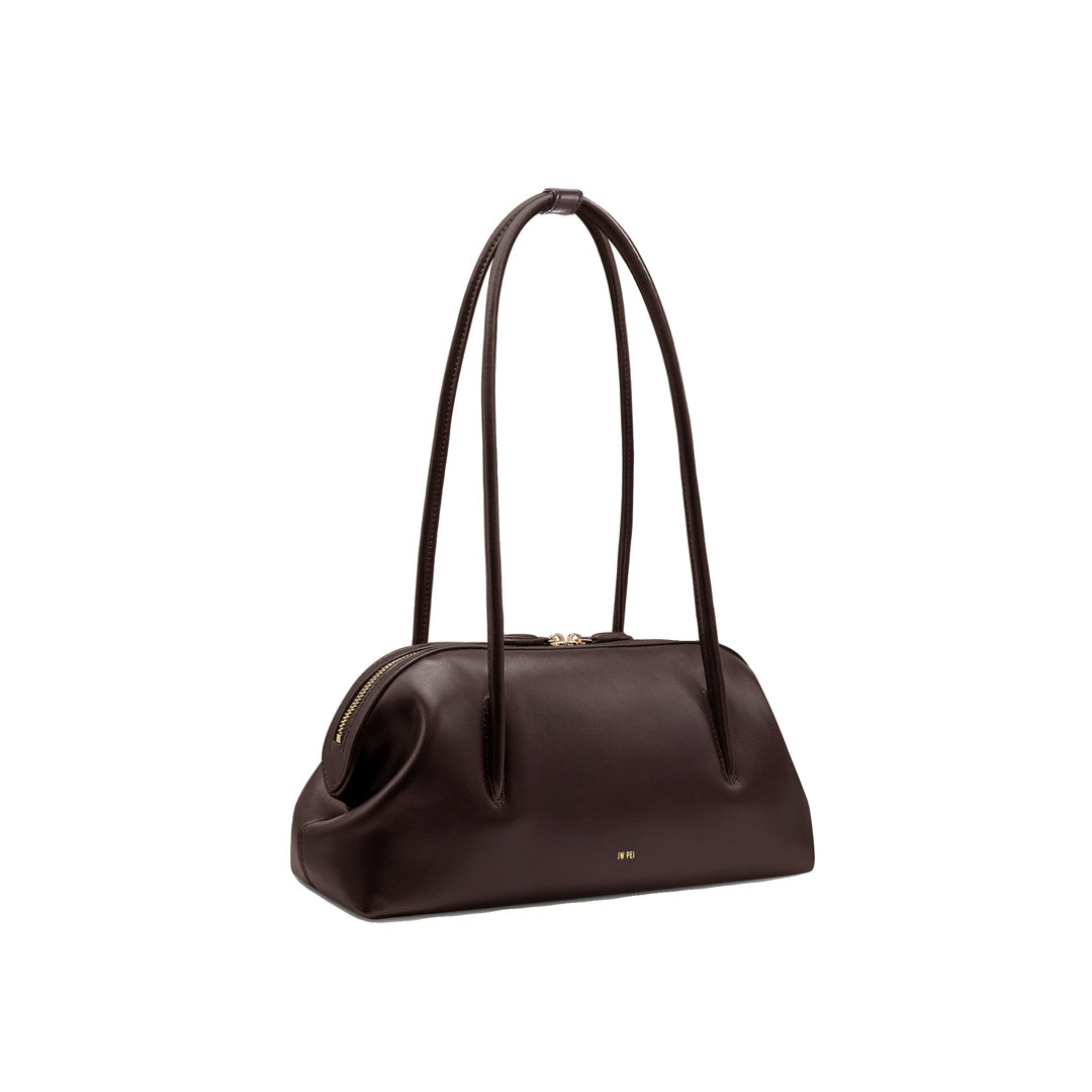 JW PEI Aveline Shoulder Bag - Dark Brown by JW PEI